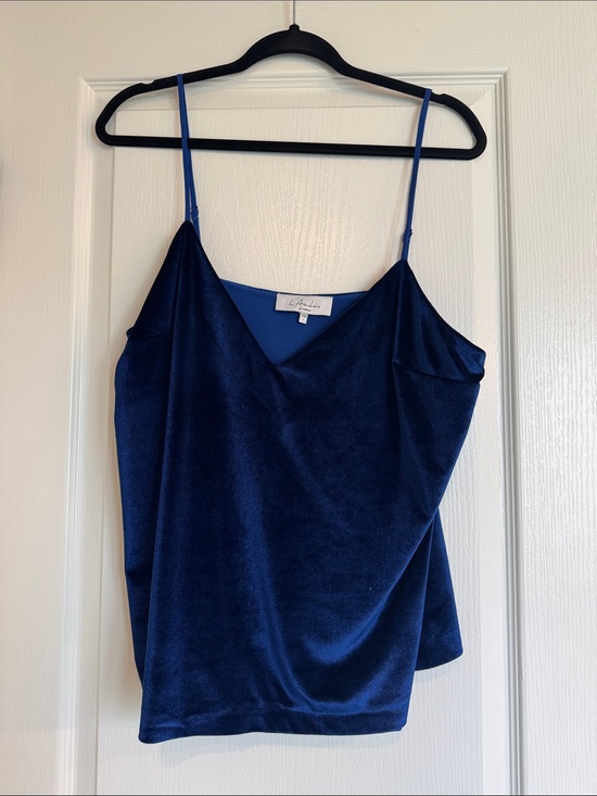L'Academie Tops - L’Academie velvet tank cami